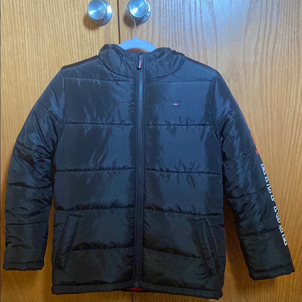 Black Kids Tommy Hilfiger Puffer